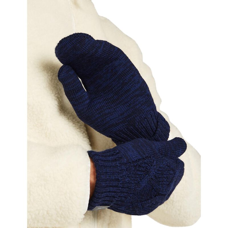 Icebreaker Merino Cable Knit Mittens image number 1